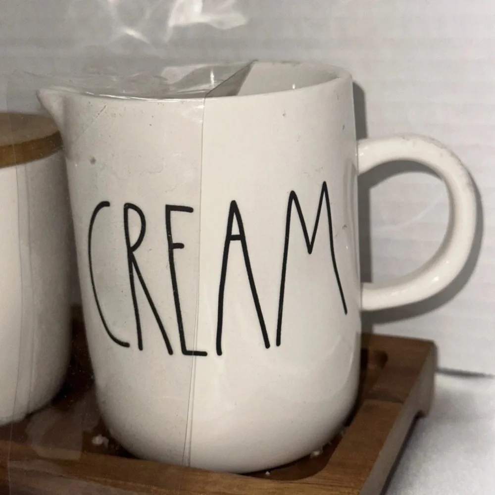 Rae Dunn‎ SUGAR & CREAM Set
